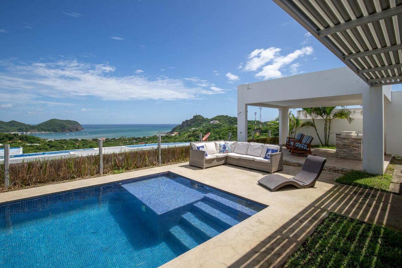 Casa Marea Alta - Amazing Ocean Views, Private Pool, Ac, Close To Town San Juan del Sur Exterior foto